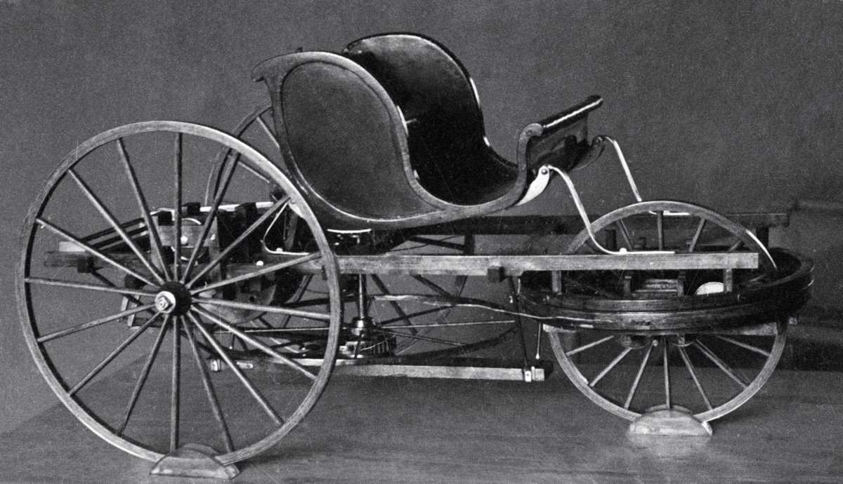 Повозка самокатка Ивана Кулибина