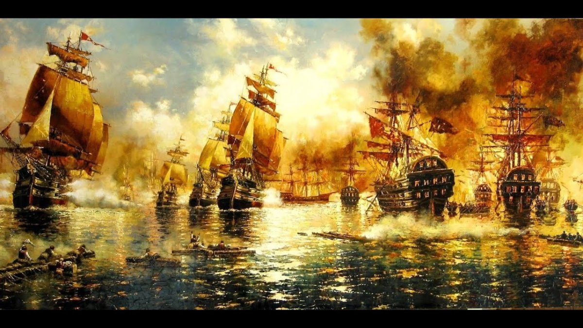 Нахимов 1853 Синопское сражение