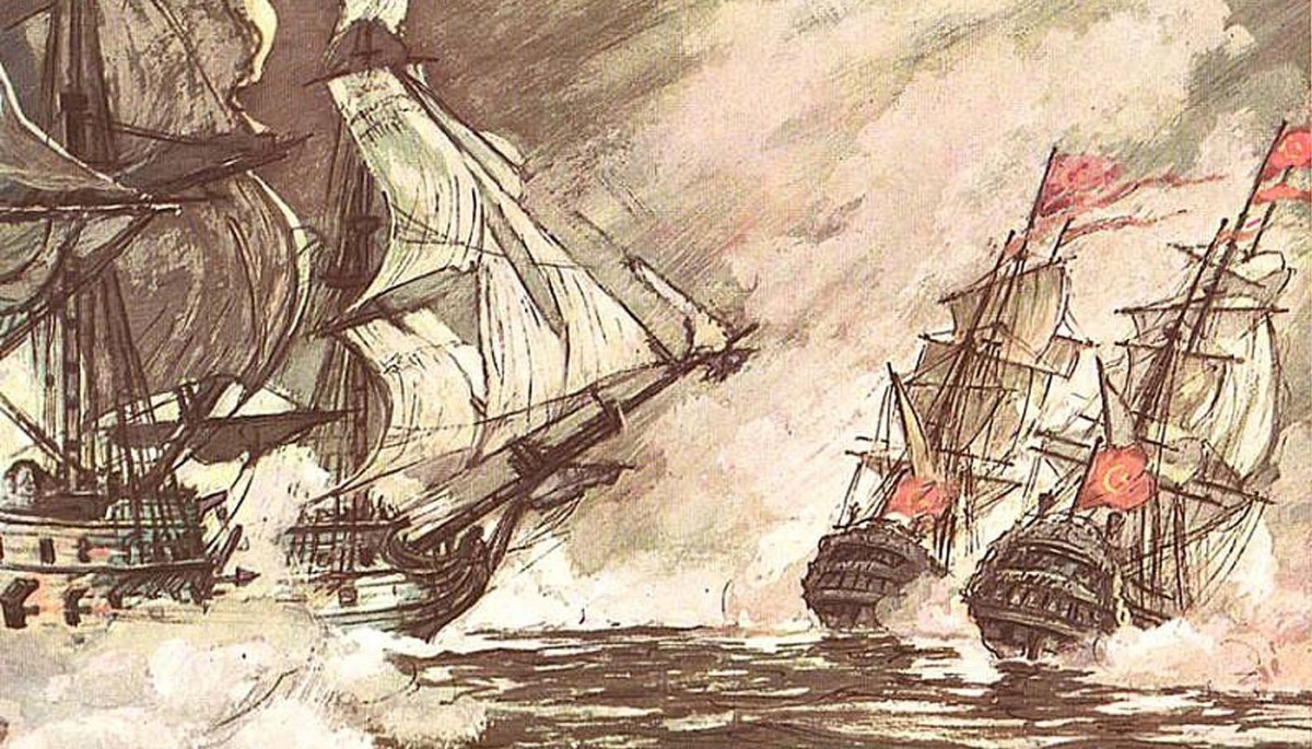 Ушаков Керченское сражение