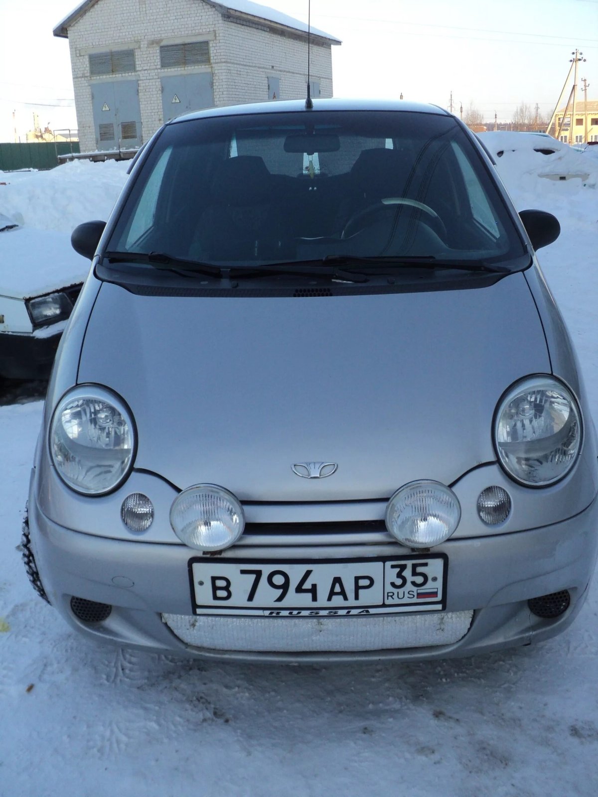 Лед туманки Матиз