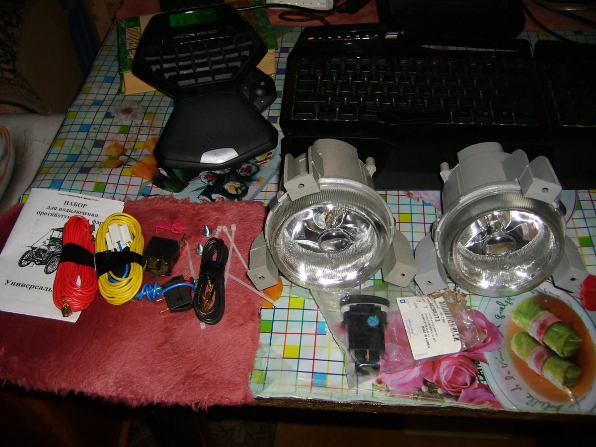 Комплект для подключения противотуманных фар Дэу Матиз