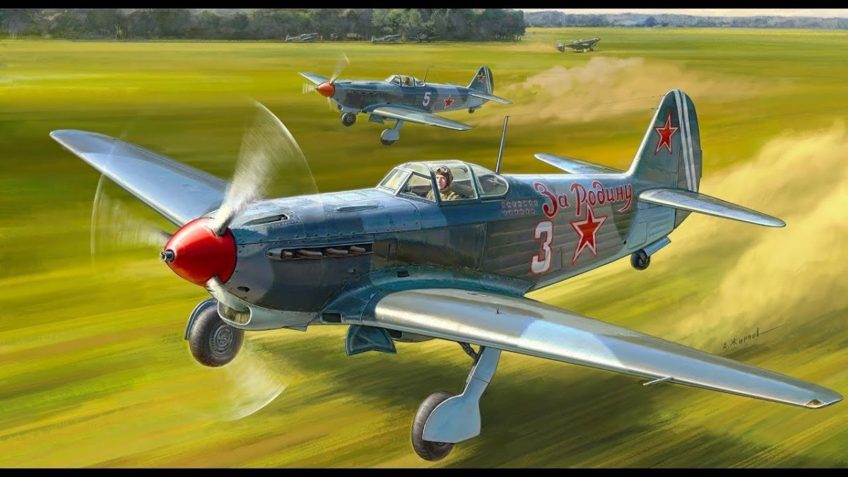 Советский истребитель як-9д