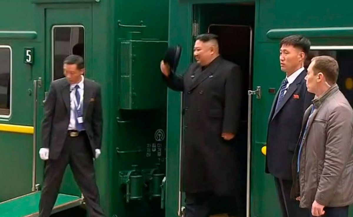 Встреча Путина и Ким Чен Ына