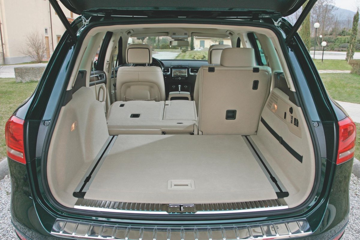 Volkswagen Touareg багажник