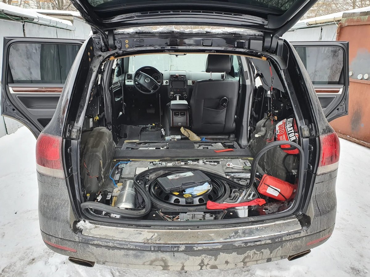 Багажник Туарег 1