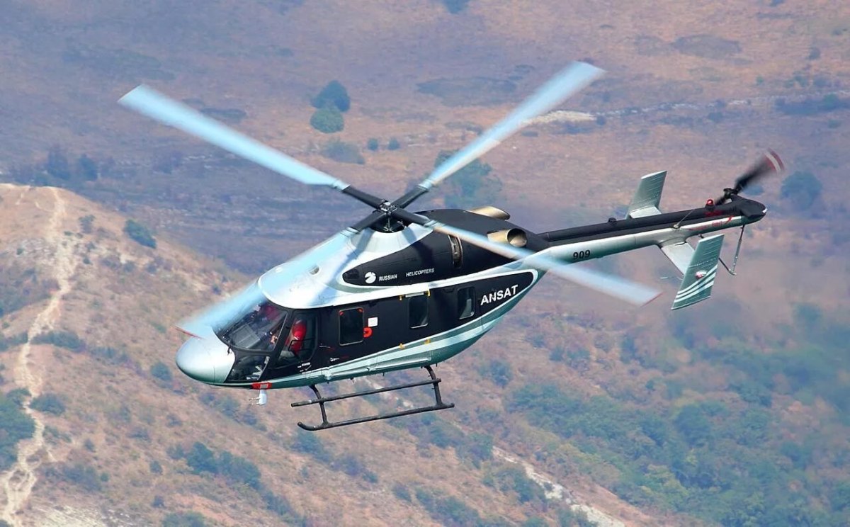 Российский вертолет Ансат