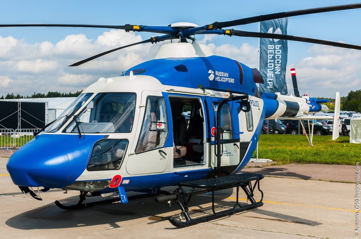 Вертолет Ансат пассажирский