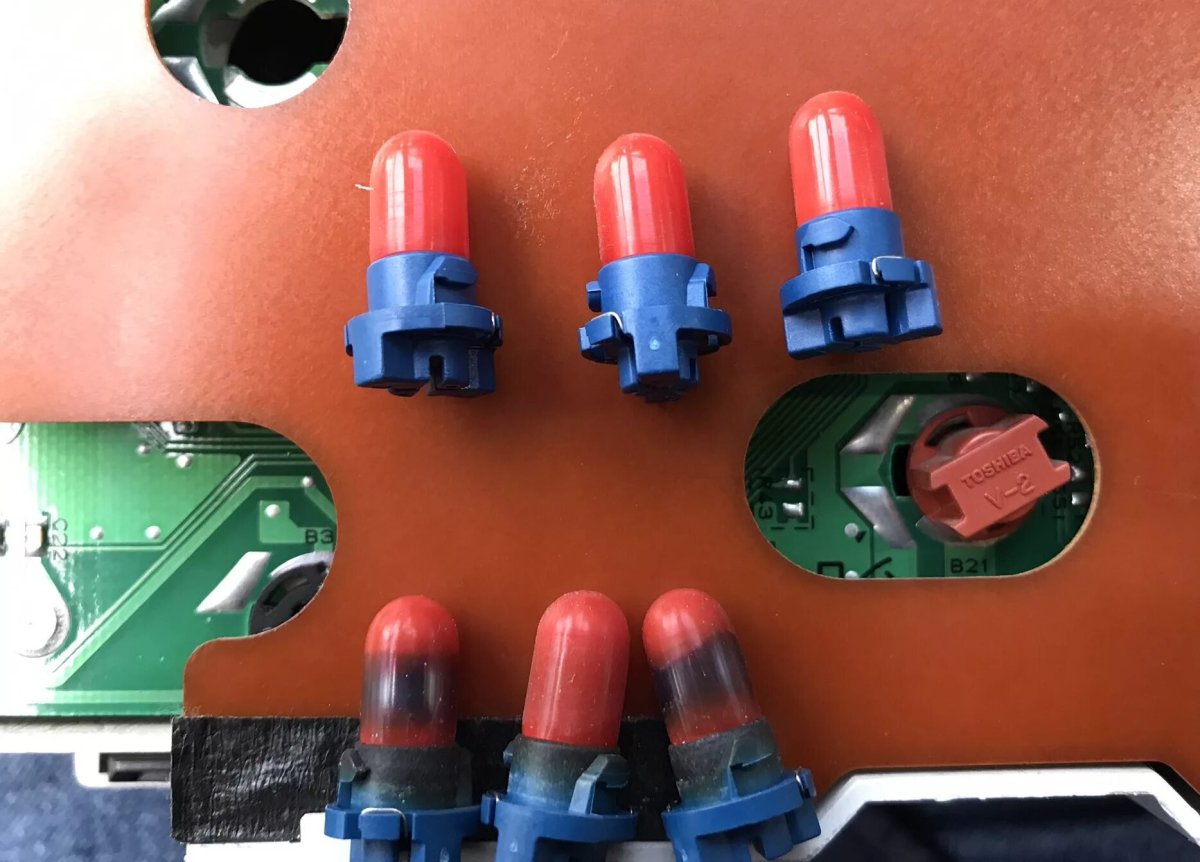 Лампы подсветки Лансер 9 приборной