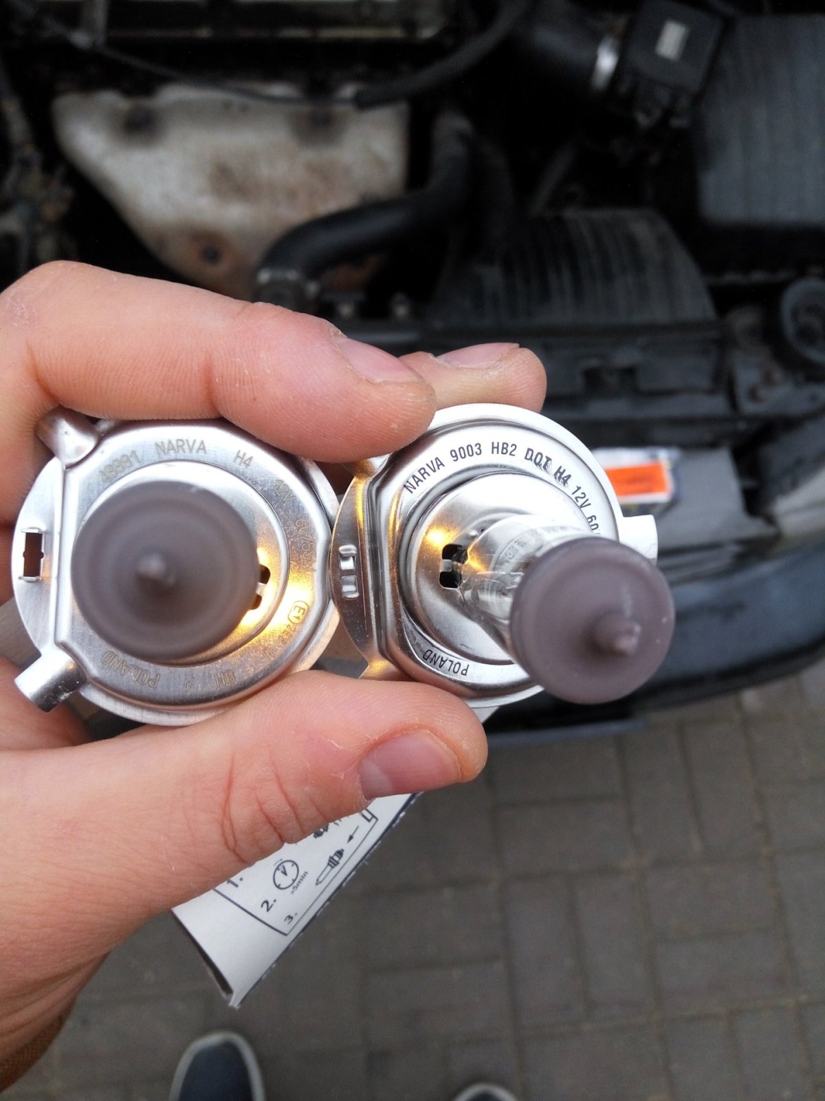 Лампа на фару Митсубиси Галант 8 американец