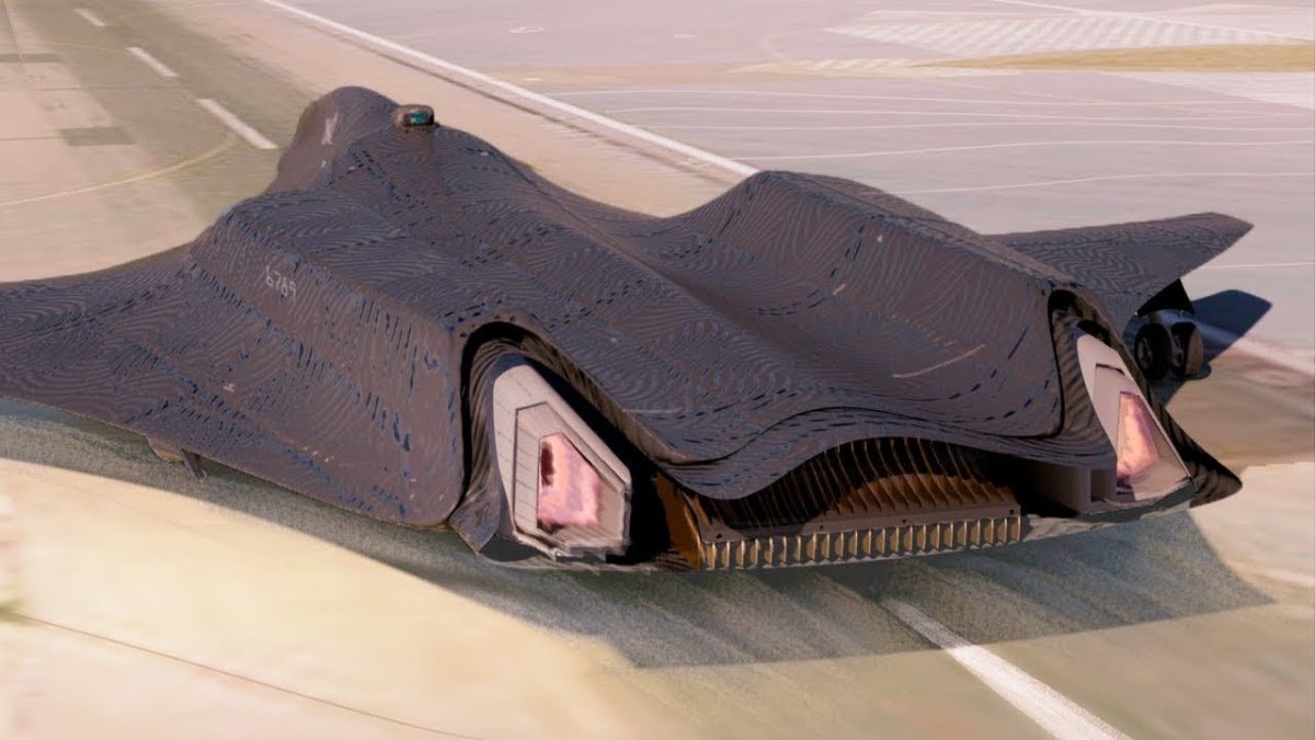 Стелс бомбардировщик концепт