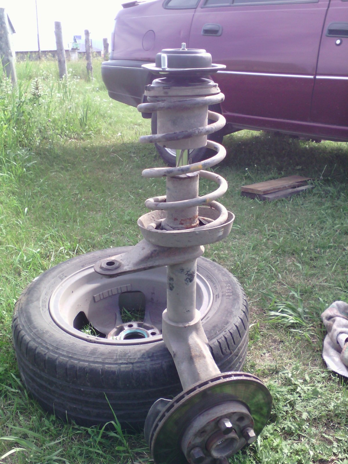 Передняя подвеска Дэу Нексия