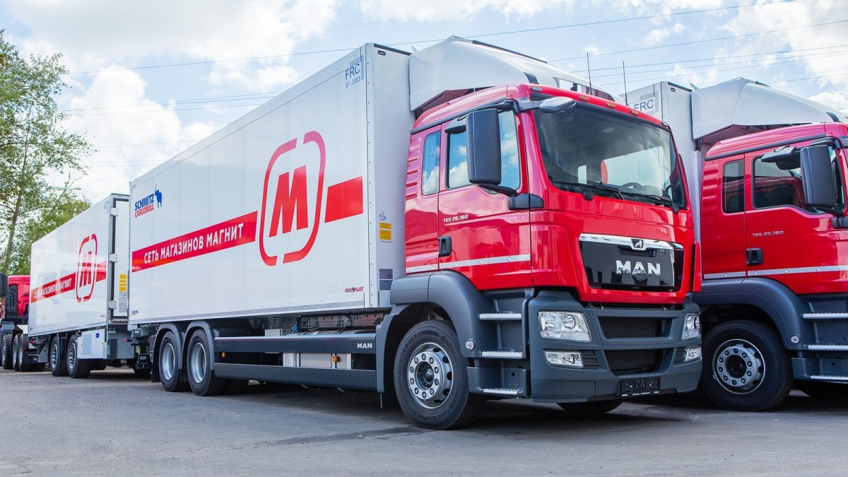 Тягач man TGS магнит