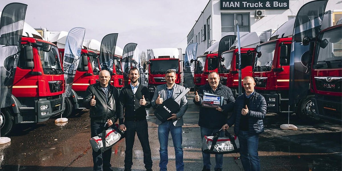 Грузовик ман карлик магнит