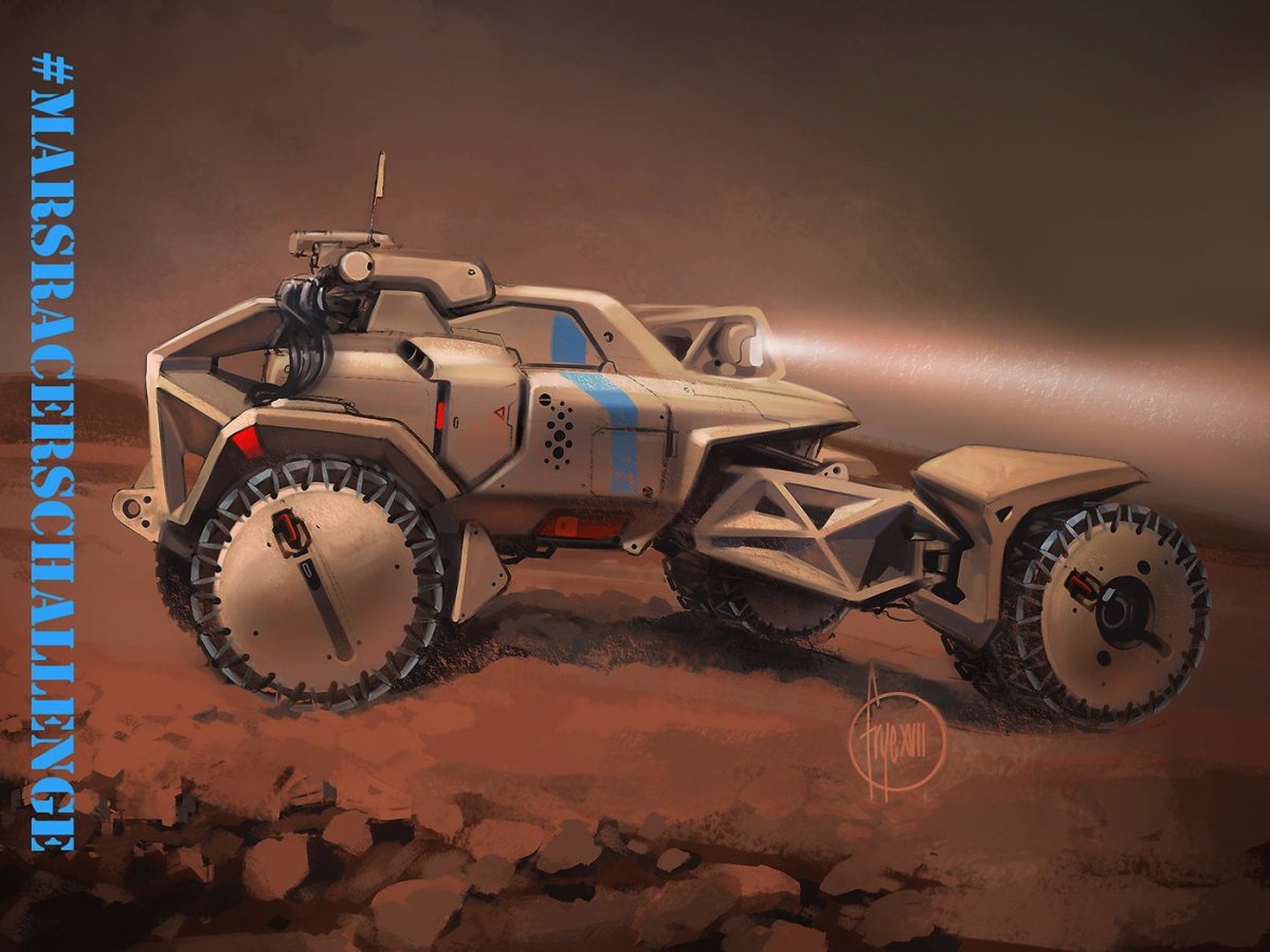 Марсианский Ровер концепт