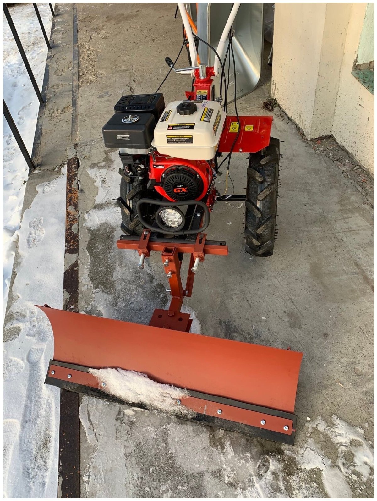 Крепление на мотоблок