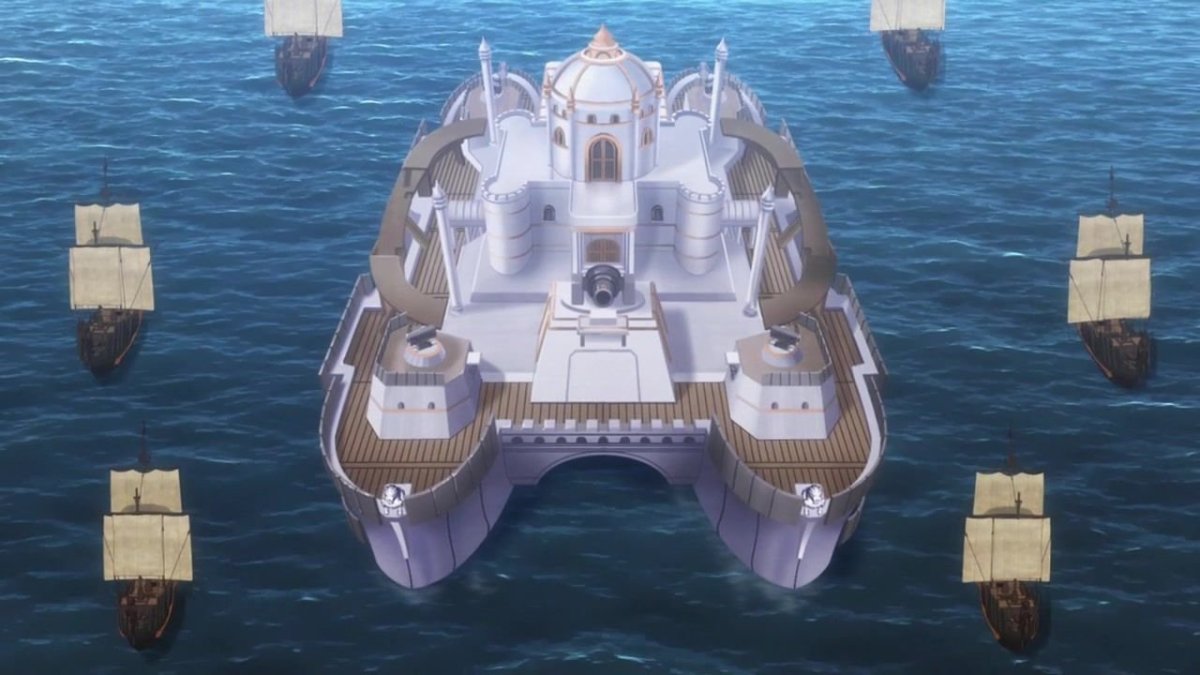 Плавучая крепость Red Alert 3