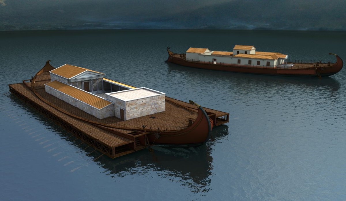 Корабль озера Неми императора Калигулы