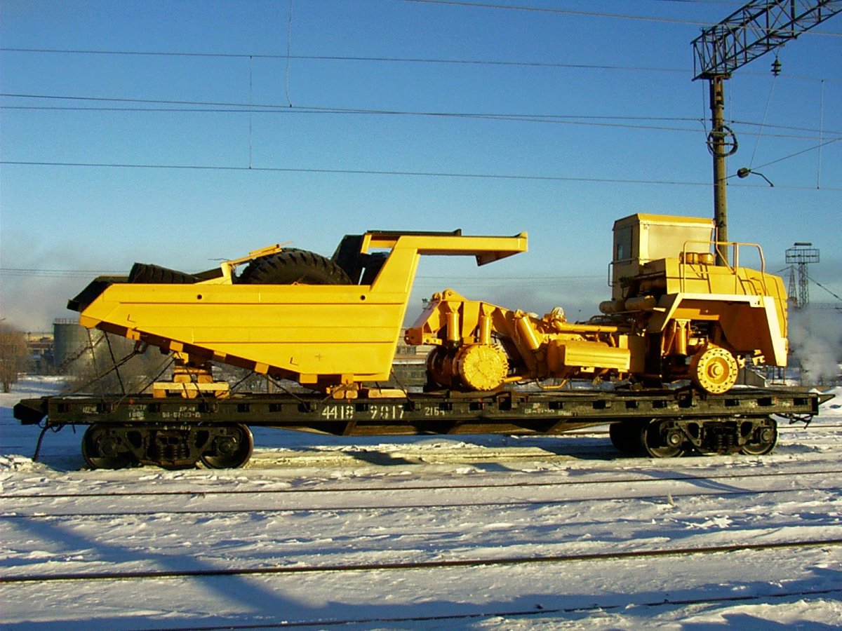 БЕЛАЗ 7547 перевозка