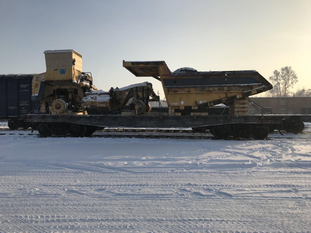 БЕЛАЗ транспортировка