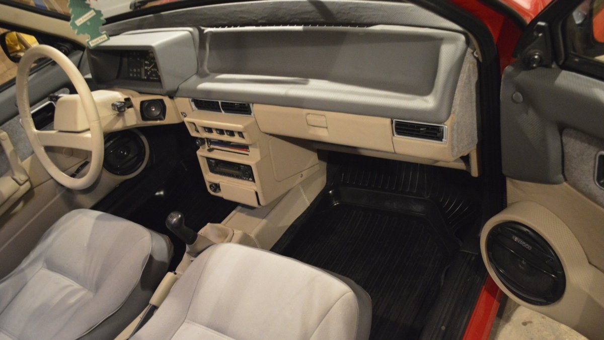 Белый салон ВАЗ 2109