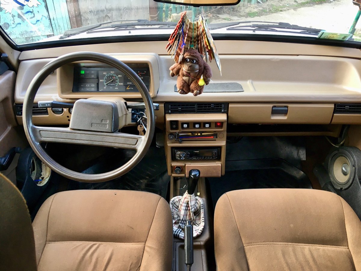 Коричневый салон ВАЗ 2109