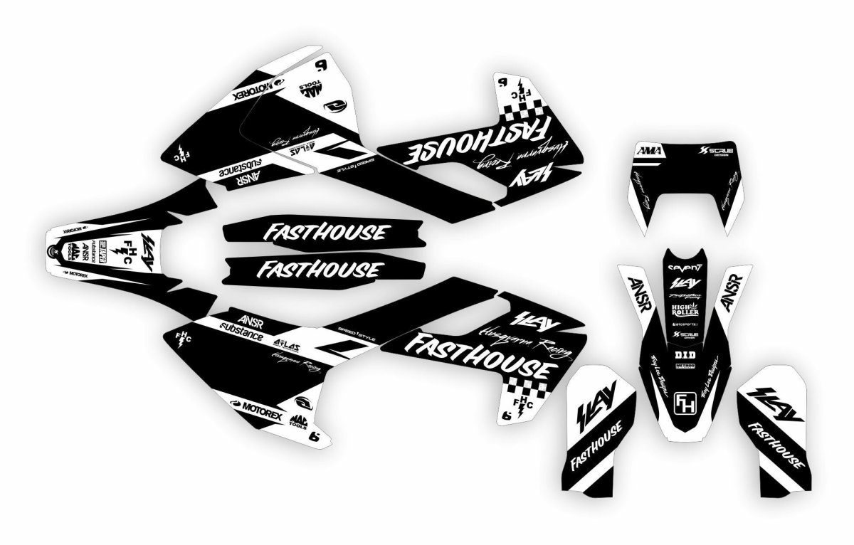 Наклейки на пластик питбайка мотоленд 125