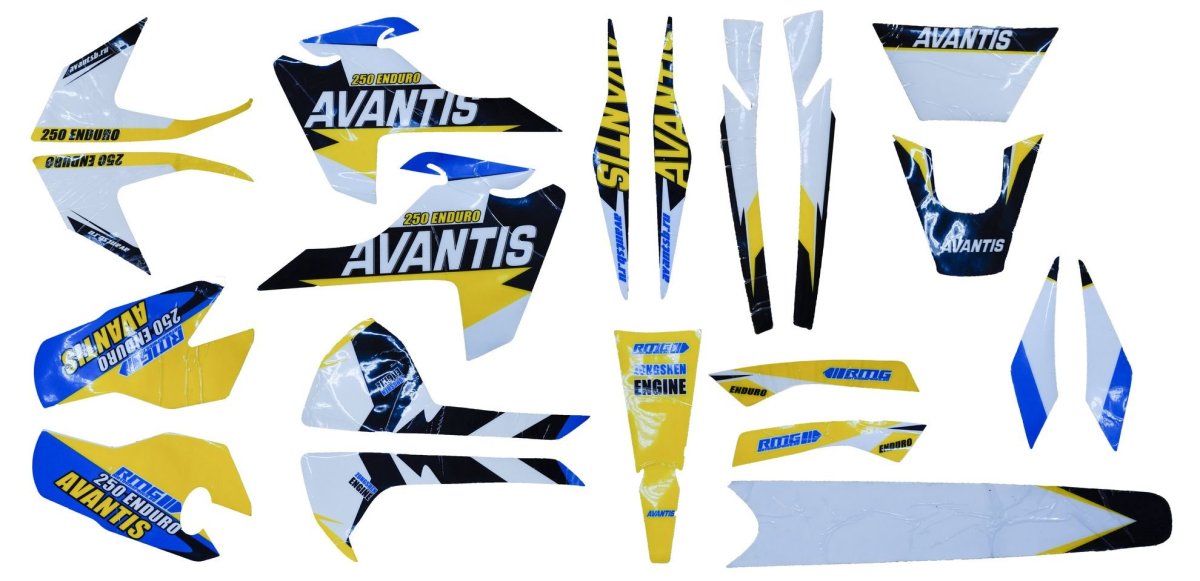 Наклейки на Авантис 250 эндуро