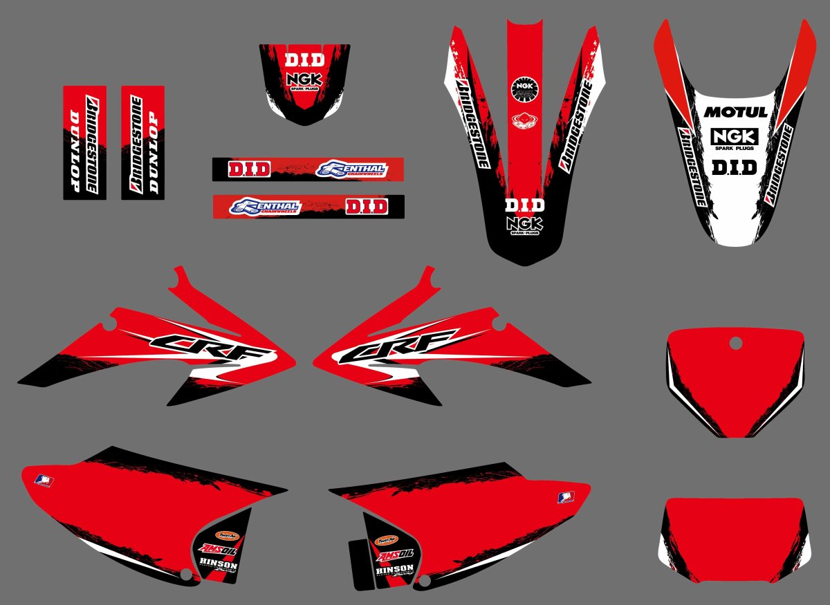 Honda CRF 450 наклейки