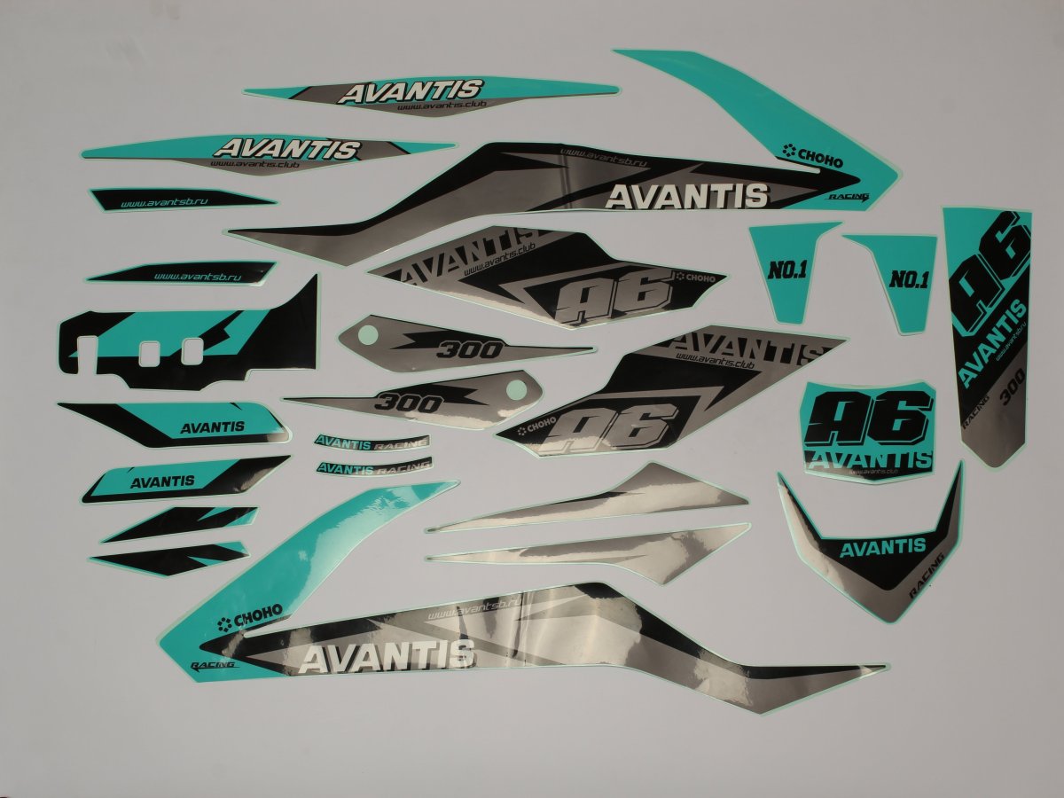 Наклейки Avantis a6