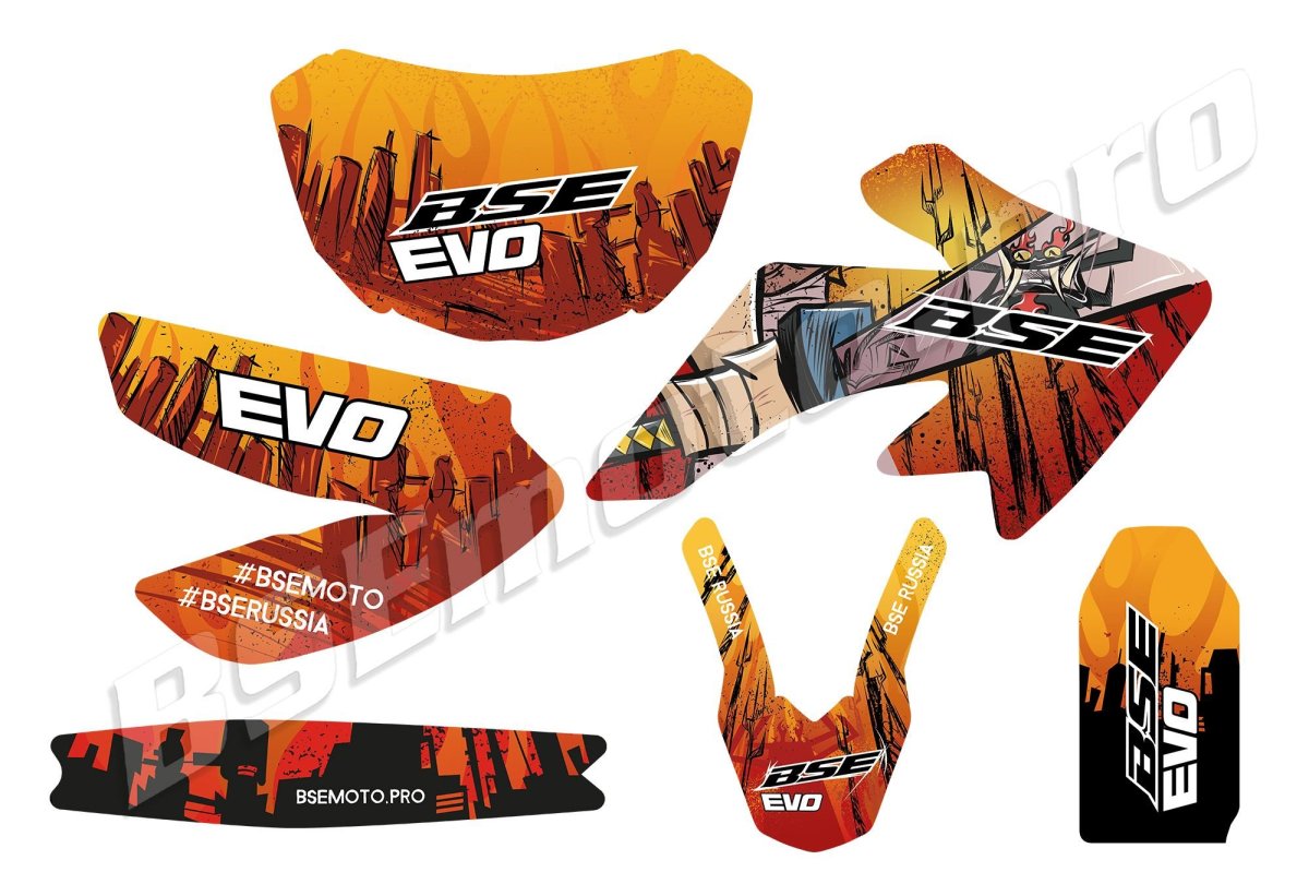 Наклейки на BSE z1