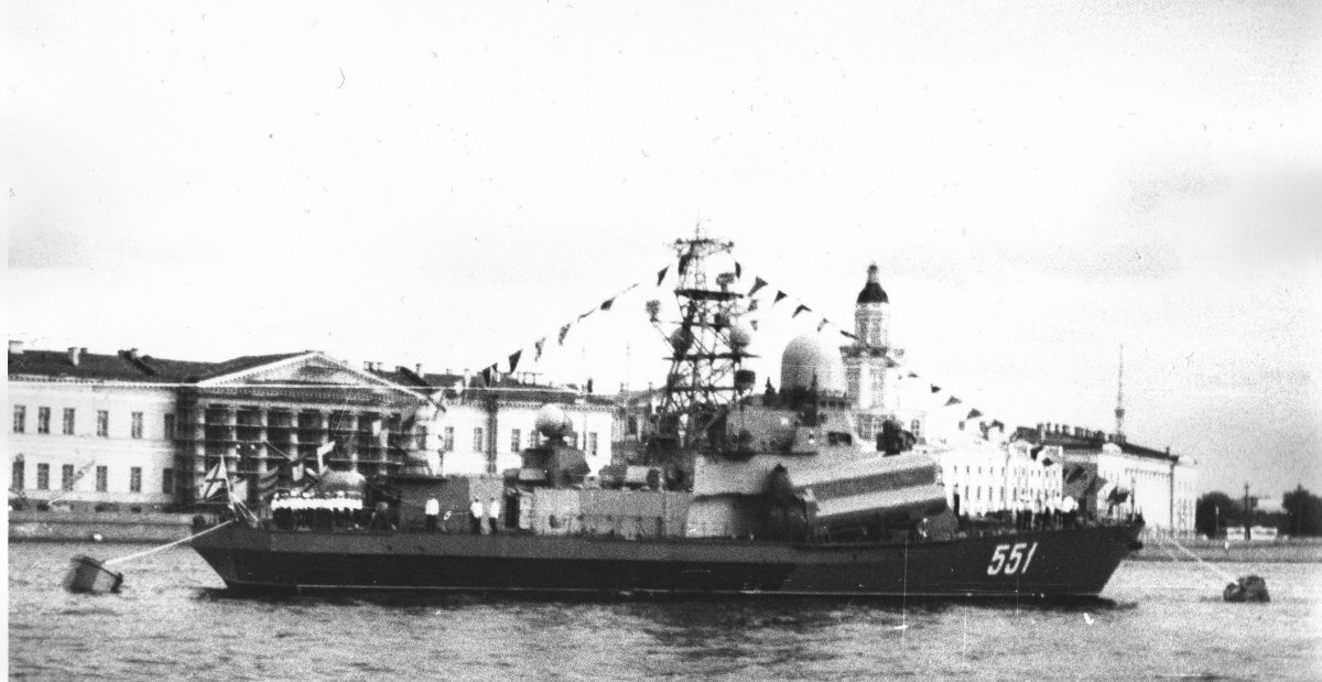 МРК ливень 551 Балтийский флот