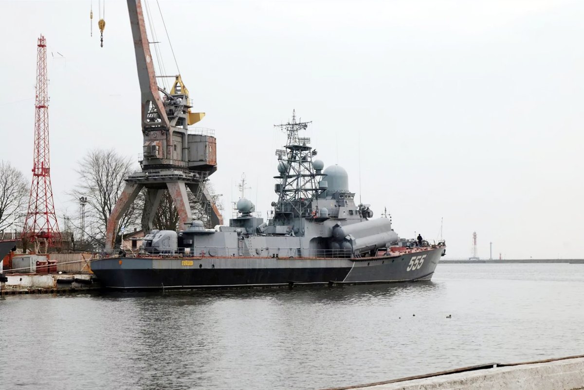 Малый ракетный корабль Гейзер 555