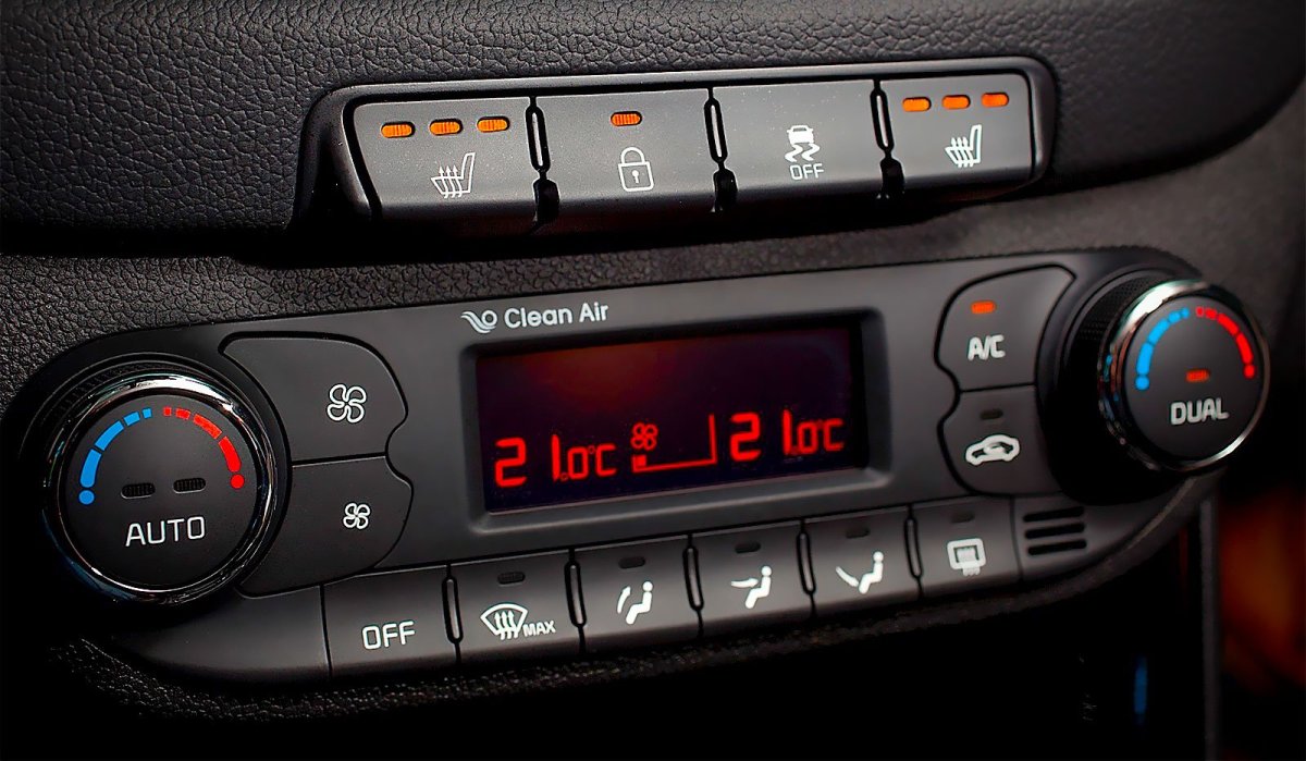 Kia Ceed 2012 климат