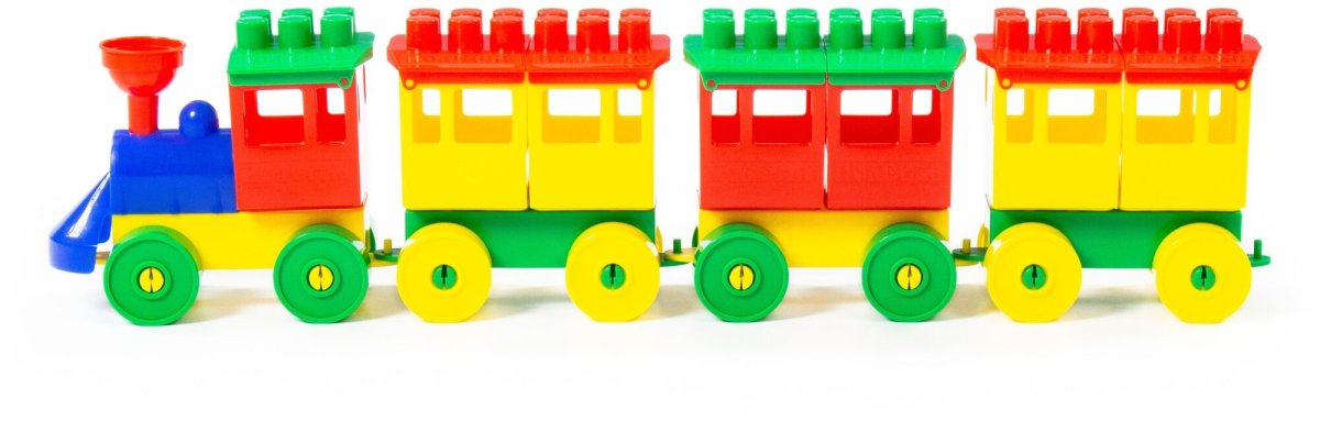 Паровоз конструктор Полесье