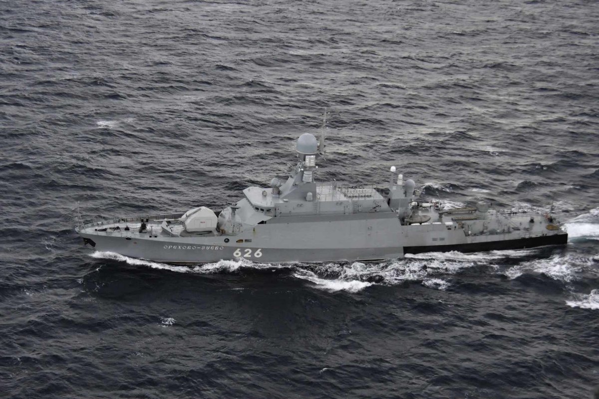 Учения кораблей ЧФ В Новороссийске