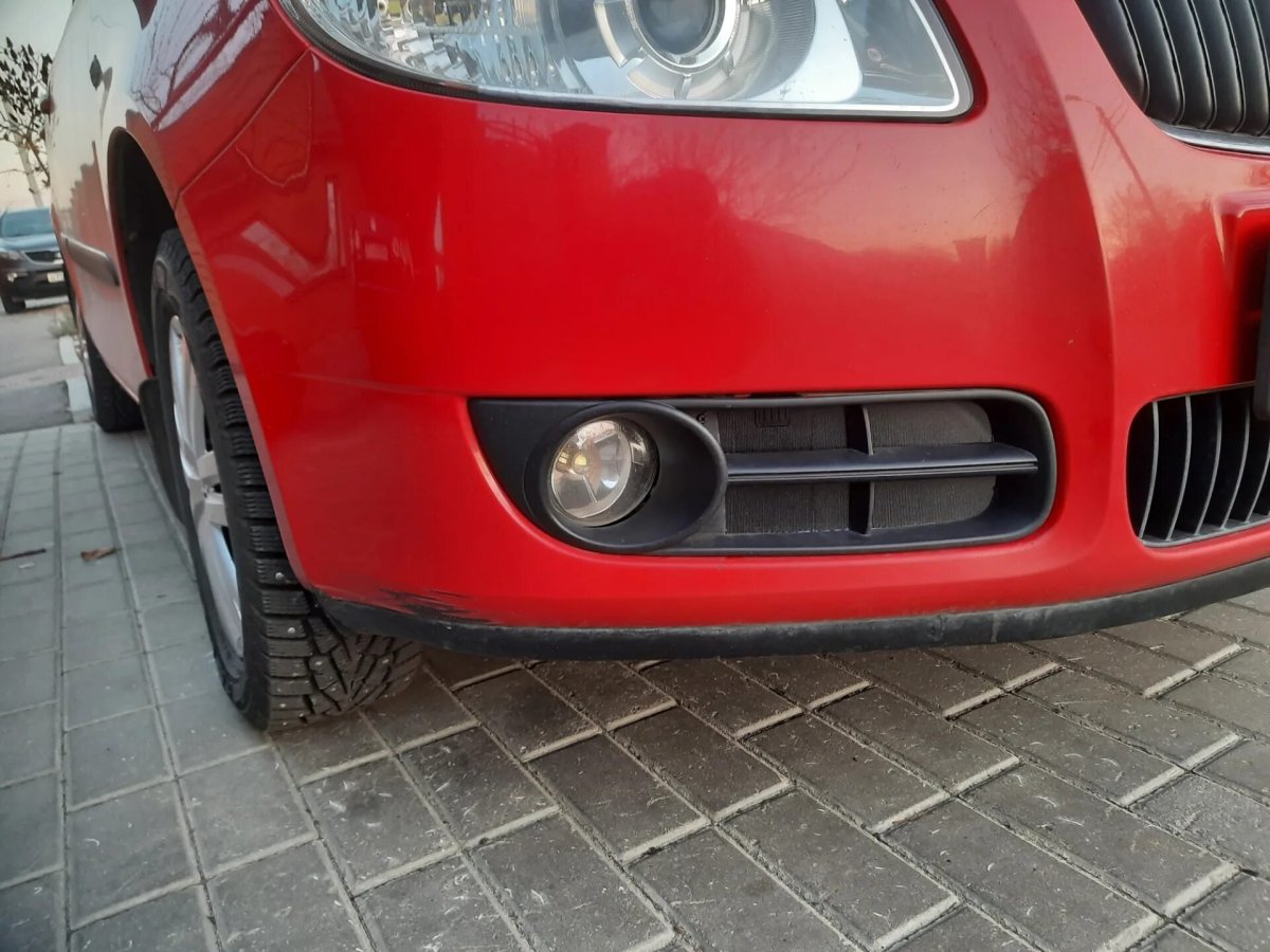 Туманки Шкода Фабия 2