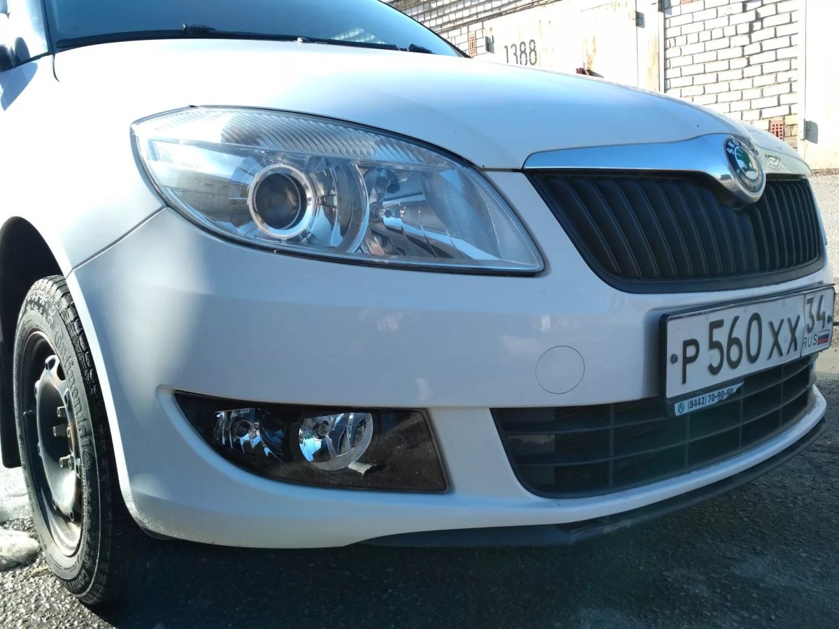 Желтые Tuning туманки Altezza