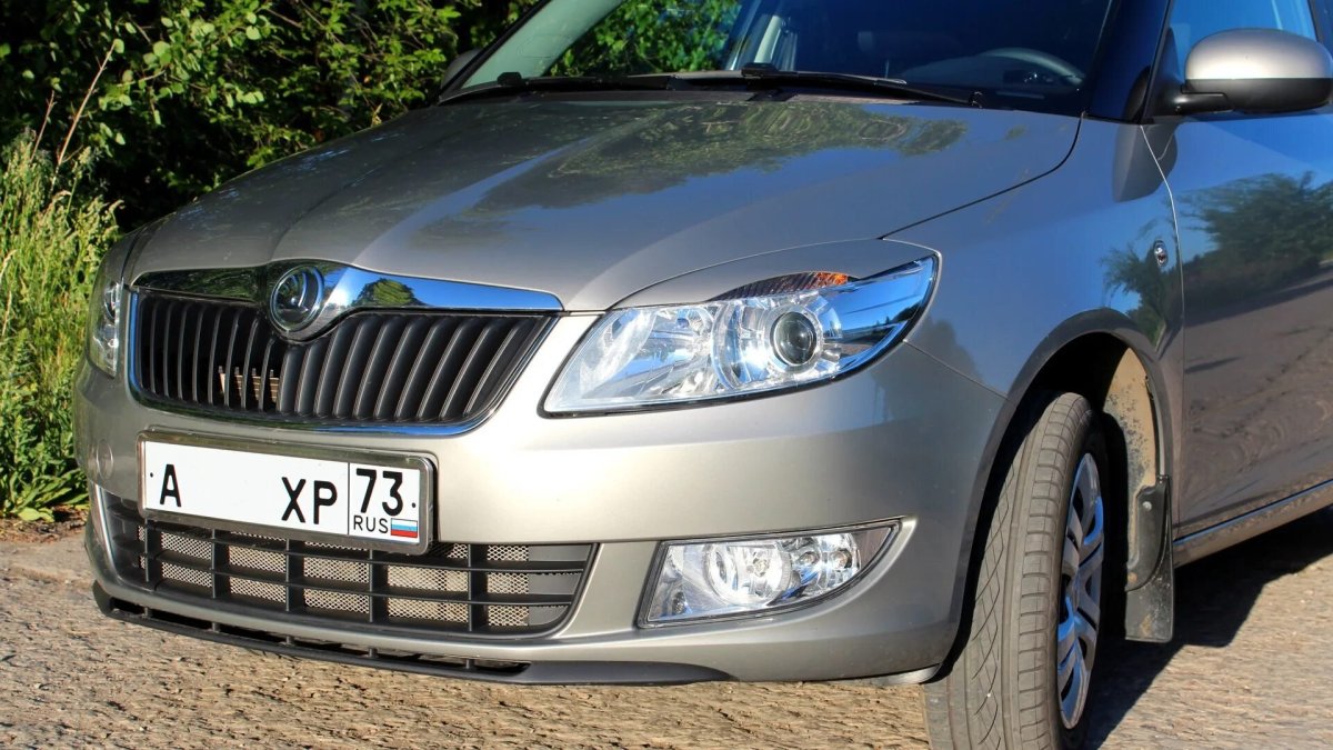 Реснички Шкода Фабия 2