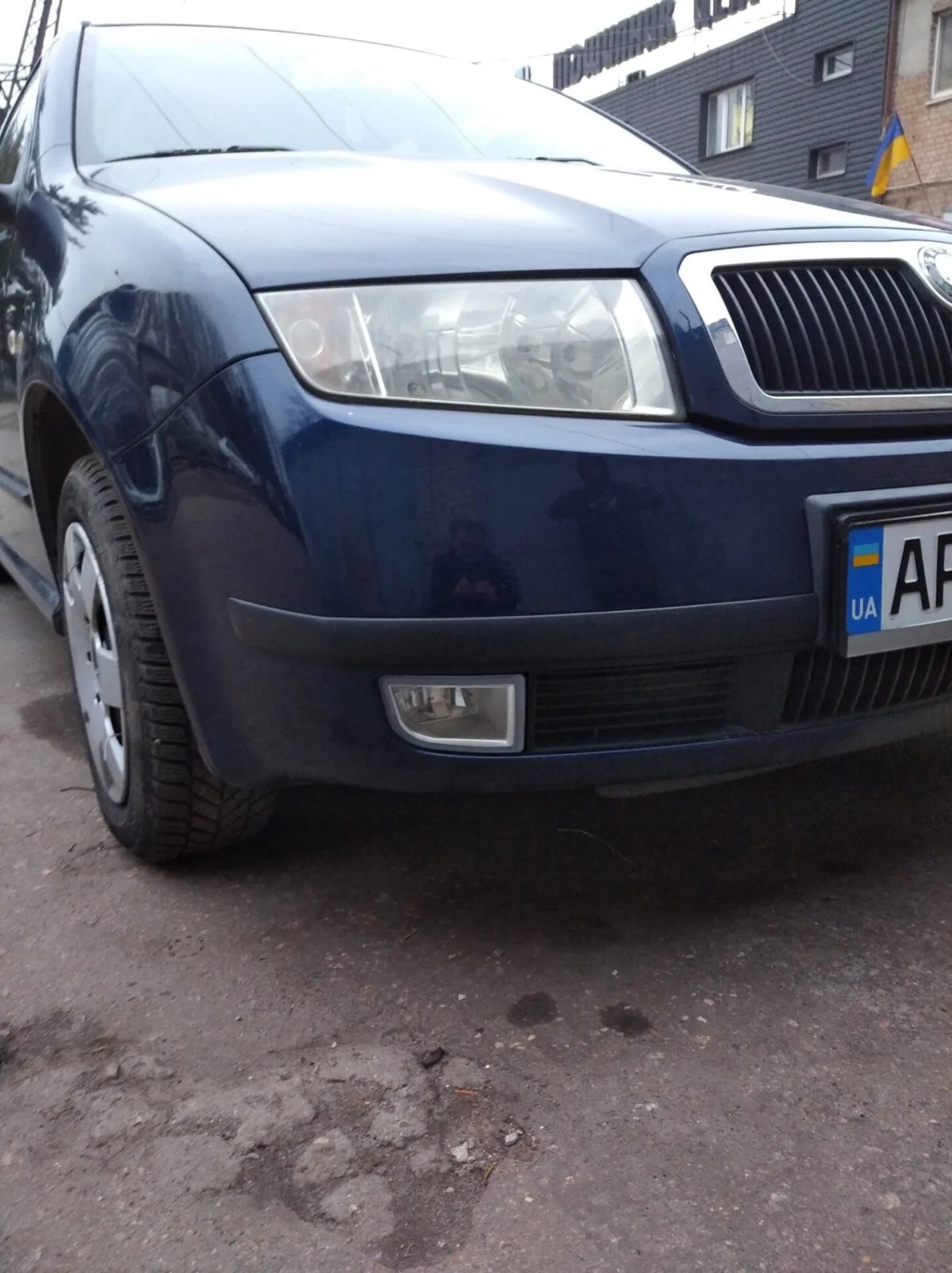 Туманки Шкода Фабия 1