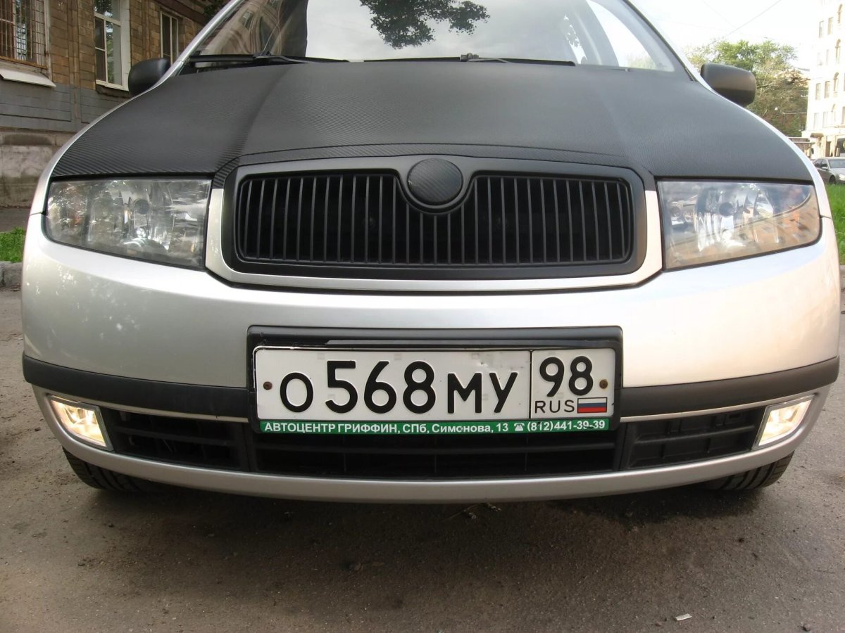 Skoda Fabia mk1 фары