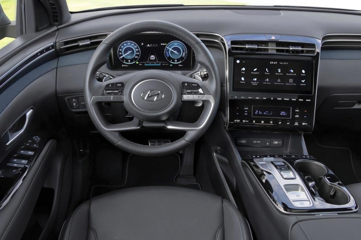 Hyundai Tucson 2021 интерьер