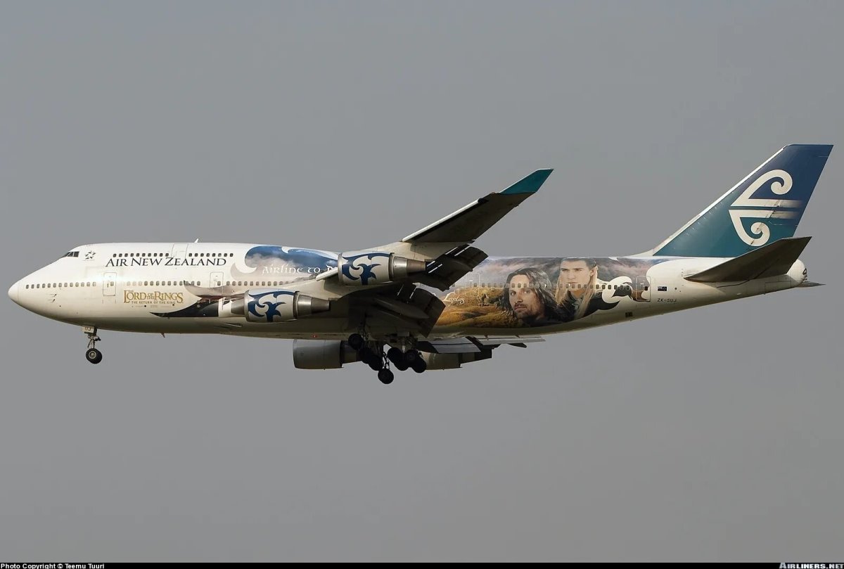 Boeing 747-400 Air New Zealand