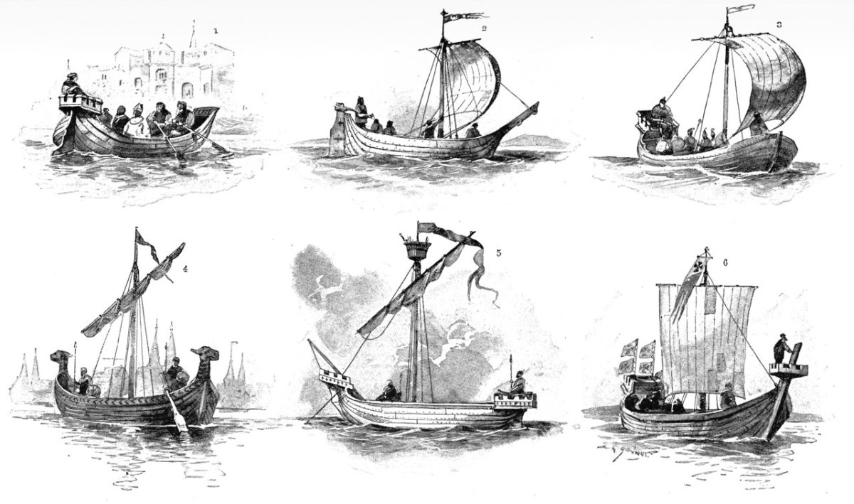 Корабли средневековья