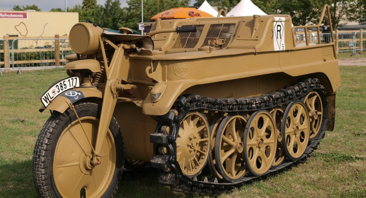 Полугусеничный мотоцикл SDKFZ 2