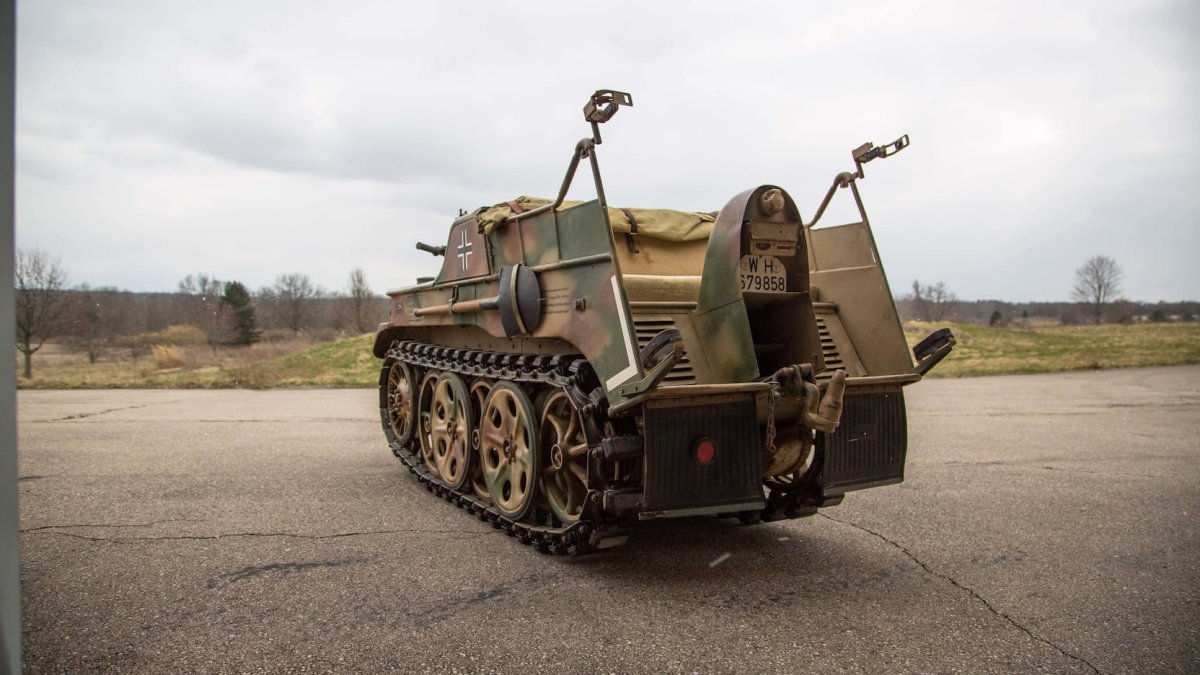 Kettenkrad HK 102 — полугусеничный мотоцикл