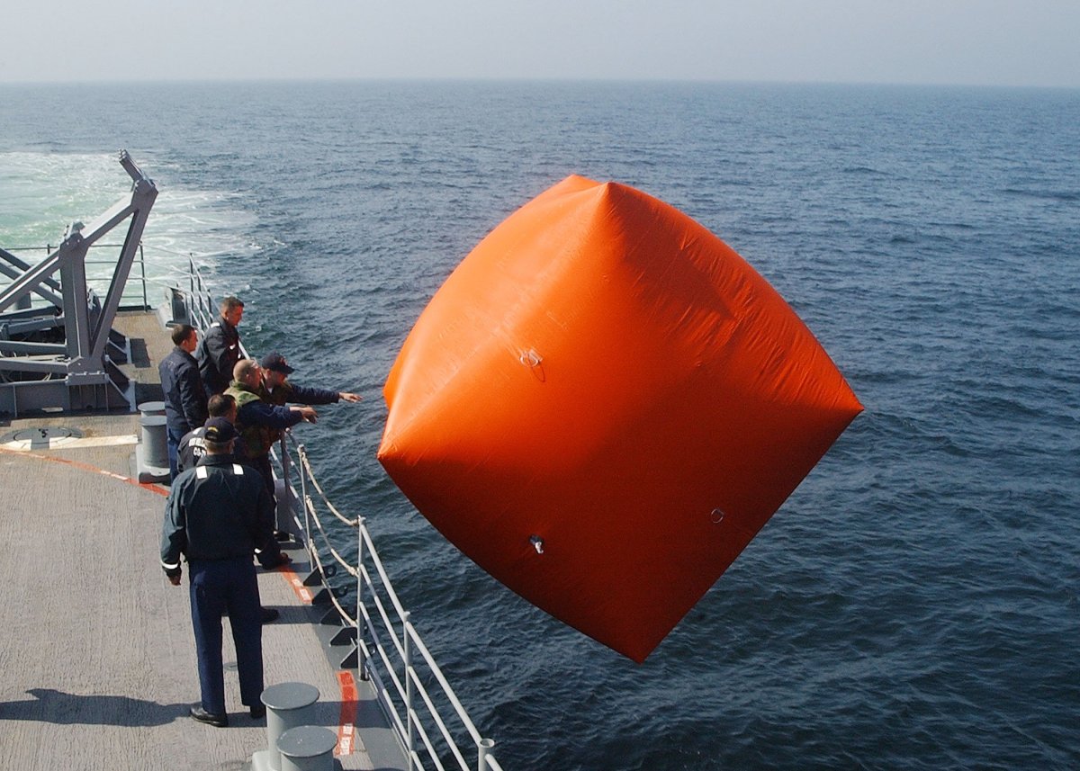 Надувные радиолокационные отражатели