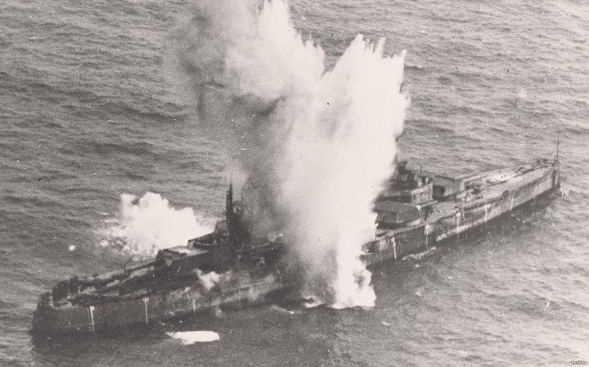 Остфрисланд линкор боевые повреждения