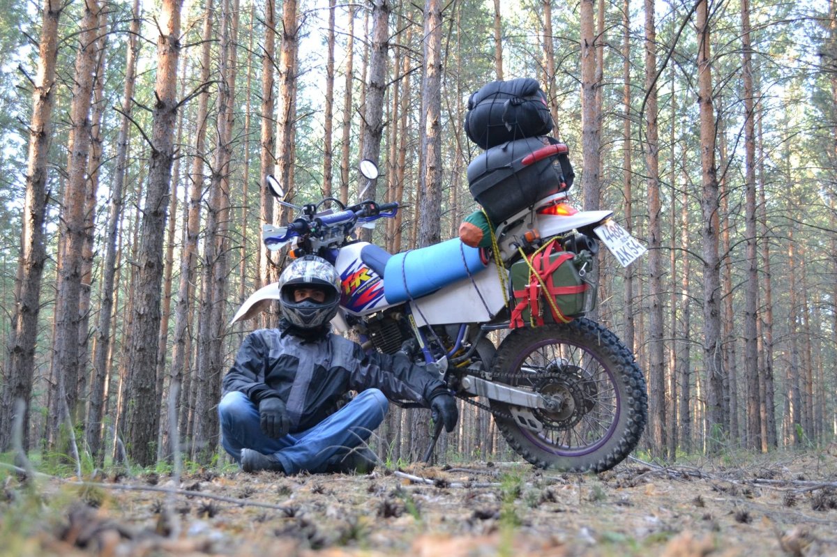 Yamaha TTR 250 путешествие