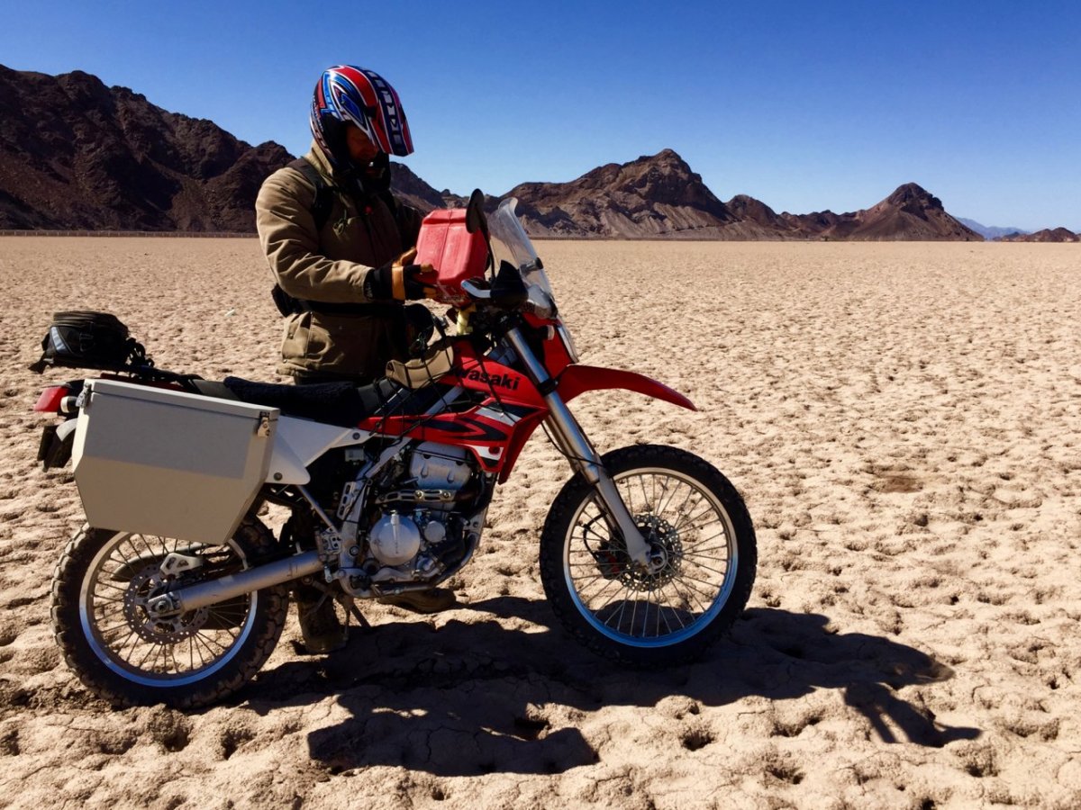 Kawasaki KLX 250 на дальняк