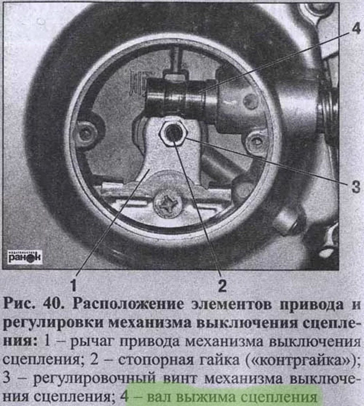 Регулировочный винт сцепления мопеда Альфа